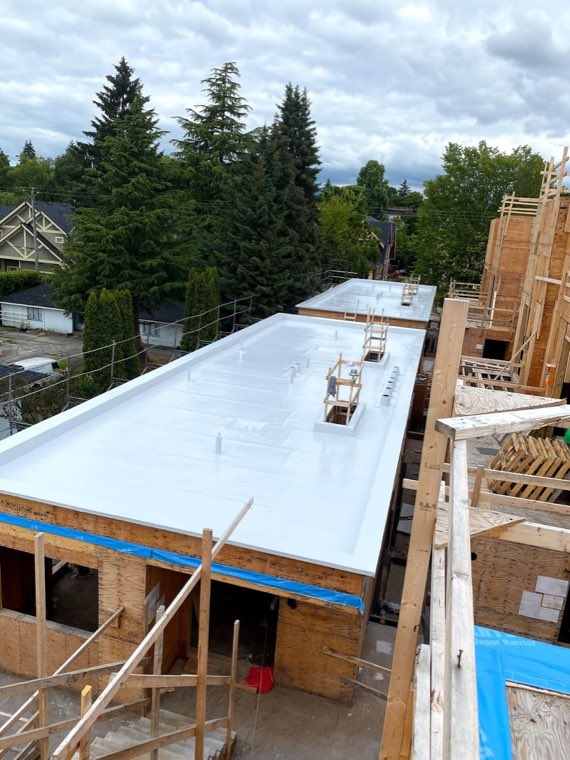 Recent roofing project